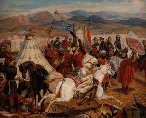 Horace Vernet (koło) Bitwa pod Isly