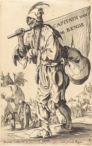 Kapitan Baronów autorstwa After Jacques Callot