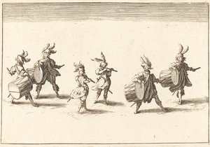 Wejście pana de Macey autorstwa After Jacques Callot