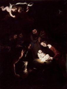 Kult pasterzy autorstwa after Jusepe de Ribera