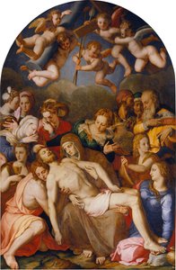 Złożenie Chrystusa autorstwa Agnolo Bronzino