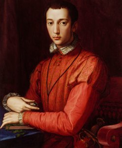 Portret Francesco I de „Medici autorstwa Agnolo Bronzino