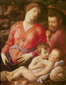 Święta Rodzina Panciatichi, ok. 1540 (olej na drewnie) autorstwa Agnolo Bronzino
