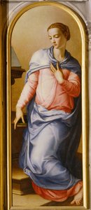 Dziewica Zwiastowania autorstwa Agnolo Bronzino
