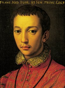 Portret Francesco I de Medici (Florencja autorstwa Agnolo Bronzino