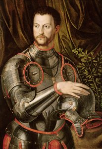 Portret Cosimo I, (1519-1574) wielki książę Toskanii, ok. 1550