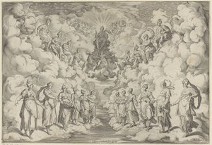 Harmonia sfer autorstwa Agostino Carracci