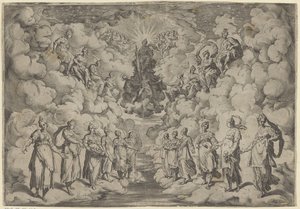 Harmonia sfer autorstwa Agostino Carracci