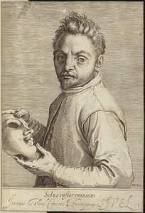 Portret Giovanniego Gabriellego autorstwa Agostino Carracci