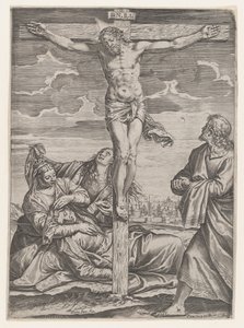 Ukrzyżowanie, 1582. autorstwa Agostino Carracci