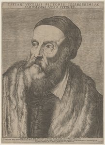 Tycjan autorstwa Agostino Carracci