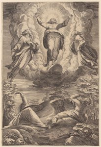Przemienienie Pańskie autorstwa Agostino Carracci