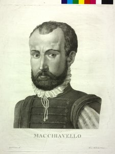 Niccolo Machiavelli autorstwa Agostino Comerio