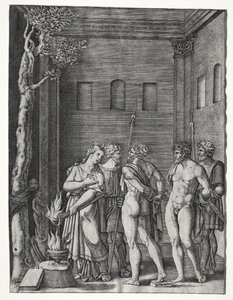 Orestes i Pylades sprowadzeni do Ifigenii na ofiarę, 15141536.