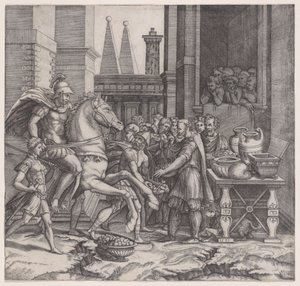 Camillus, dat. 1531. autorstwa Agostino Veneziano