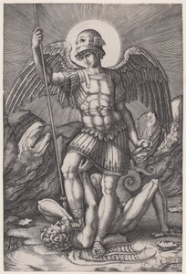 Św. 1514-16. autorstwa Agostino Veneziano