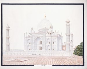 Taj, ok. godz. 1815 (ołówek, długopis, szary tusz, w/c)