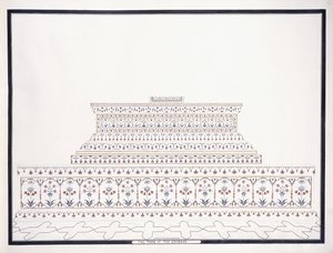 Grobowiec Cesarza, ok. 1930 r. 1815 autorstwa Agra School