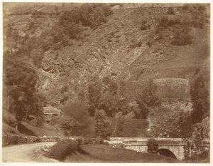 Pont Sur la Route de Bigorre (Coup de Vent) autorstwa Aimé Civiale