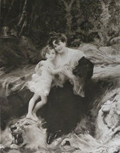 Francuski: Madame Aimé Morot i jej córka
