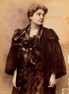 Eleonora Duse, włoska aktorka, 1896 autorstwa Aime Dupont
