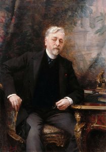 Portret Gustawa Eiffla 1832-1923