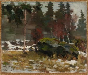 Wczesna wiosna autorstwa Akseli Gallen-Kallela
