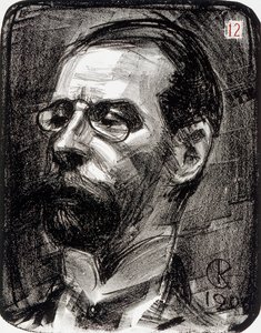 Portret Axela Berndtsona autorstwa Akseli Gallen-Kallela