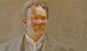 Portret profesora E. N. Setälä autorstwa Akseli Gallen-Kallela