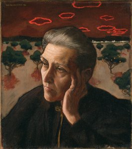 Portret Matki Artysty, 1896. autorstwa Akseli Gallen Kallela
