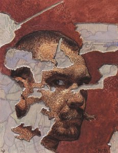 Autoportret jako Fresco, 1894 autorstwa Akseli Gallen Kallela