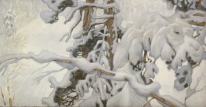 Zima, 1902 autorstwa Akseli Gallen Kallela