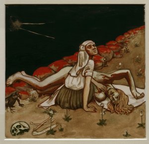 A.Gallen-Kallela, Lemminkäinens Mutter autorstwa Akseli Valdemar Gallen Kallela