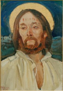 Christuskopf autorstwa Akseli Valdemar Gallen Kallela