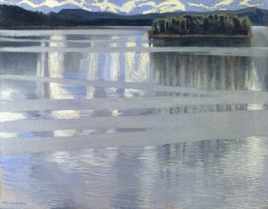 Jezioro Keitele autorstwa Akseli Valdemar Gallen Kallela