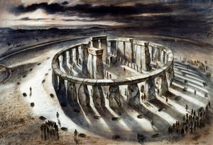 Stonehenge 1000BC, ok. 1960