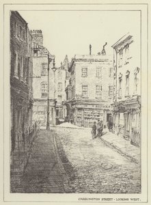 Carrington Street, patrząc na zachód autorstwa Alan Stapleton
