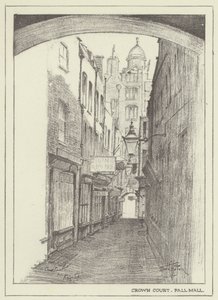 Sąd Koronny, Pall Mall autorstwa Alan Stapleton
