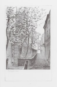 London Lanes: Ironmonger Lane (litografia)