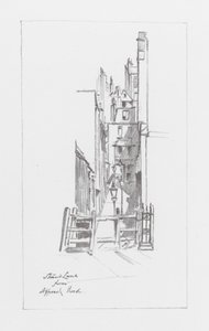 London Lanes: Strand Lane (litografia)