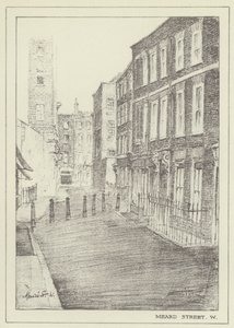 Meard Street, Zachód