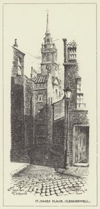 St James Place, Clerkenwell autorstwa Alan Stapleton