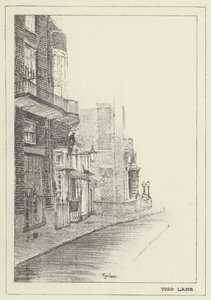 Vigo Lane autorstwa Alan Stapleton
