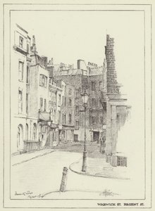 Warwick Street, Regent Street autorstwa Alan Stapleton