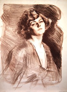 Enid w Rustington, 1920 autorstwa Albert de Belleroche