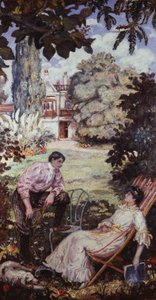 Rozmowa w ogrodzie (La Conversation au Jardin)