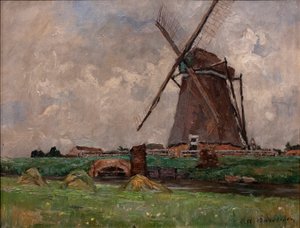 W Holandii, ok. 1892 r. (olej na płótnie)