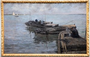 Na Dolnej Skaldzie, Ostatnie Promienie, Zacumowani Rybacy