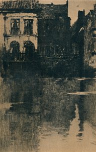 Stare domy nad wodą, ok. 1886-1906, 1906-7