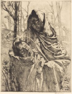 i męczennik autorstwa Albert Besnard
